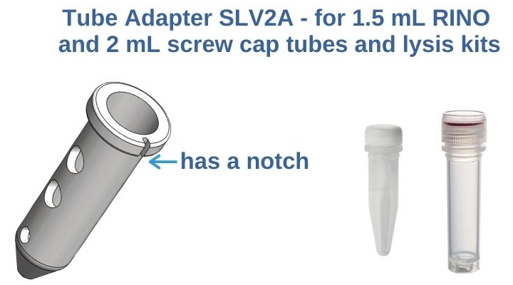 screw cap tube adapter