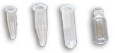 sample tubes used with injecting samples and packing capillaries