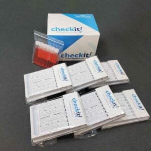Contents of box of 6 Checkit Go cartridges
