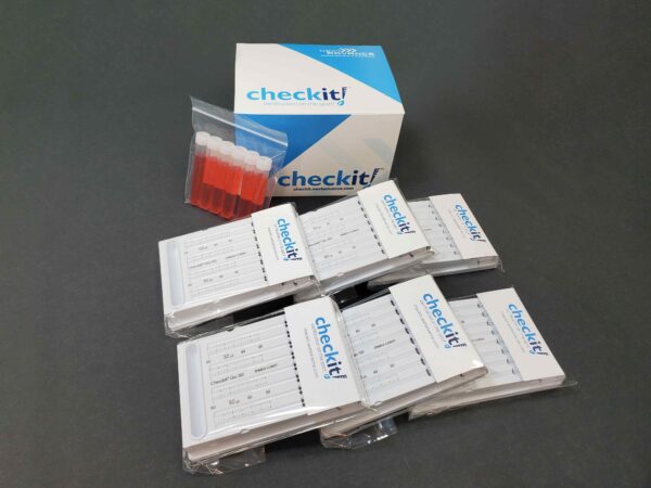 Contents of box of 6 Checkit Go cartridges