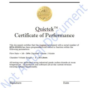Quietek Calibration - Dual Cage