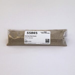 Stainless Steel Beads 0.5 mm, 1 lb. (.45 kg)