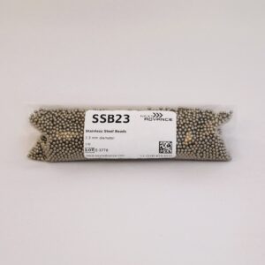 Stainless Steel Beads 2.3 mm, 1 lb. (.45 kg)