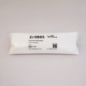Zirconium Oxide Beads 0.5 mm, 1 lb. (.45 kg)