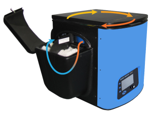Air circulating through the Bullet Blender