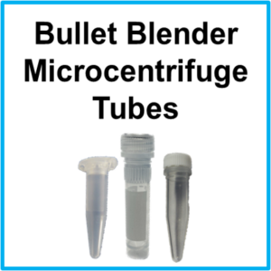 Bullet Blender Microcentrifuge Tubes