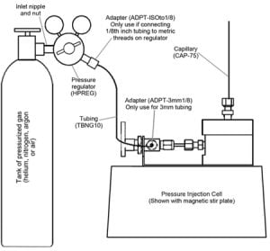 Schematic of System with Pressure Injection Cell