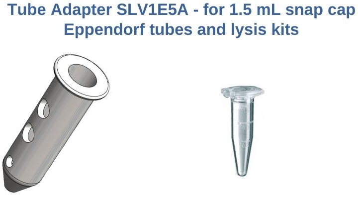 snap cap tube adapter